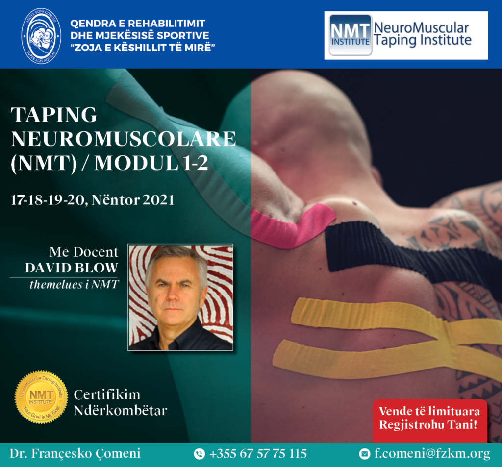 Kursi Taping Neuromuscolare (NMT) Modul 1-2